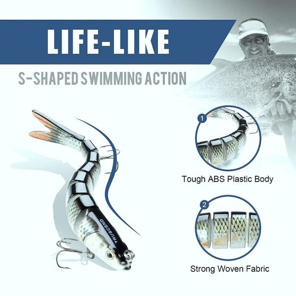 Bionic Bass Fishing Lure Multi Jointed Swimbait - Image 7