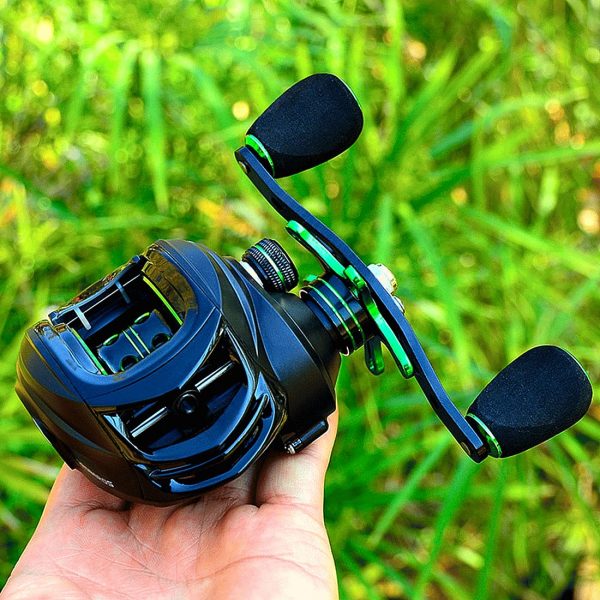 FISHINGHUB-Baitcast Reel 7.2:1 Fishing 3+1 Ball Bearings - Image 12