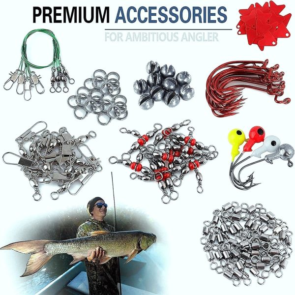 263Pcs Fishing Accessories Kit - Fishing Hooks - Image 6