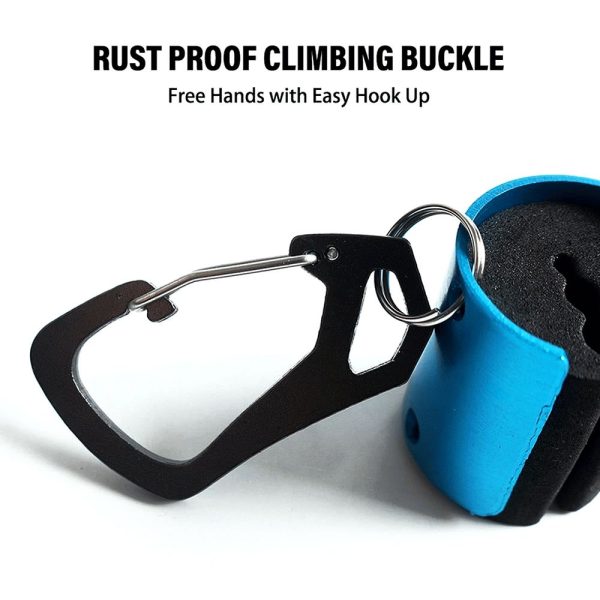 New Wearable Fishing Rod Holder Portable Clip with Keychain - Image 6