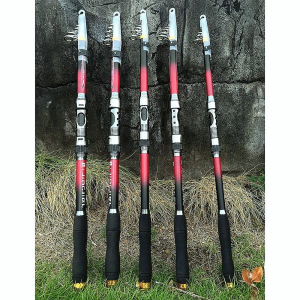 High Carbon Portable Telescopic Fishing Rod - Image 2