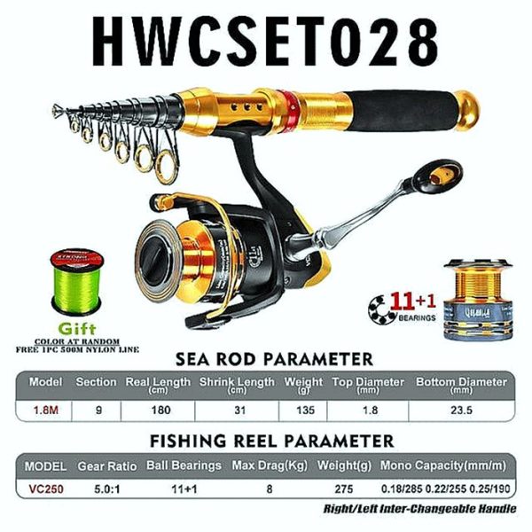 Fishing Rod And Reel Combo Set - Image 8