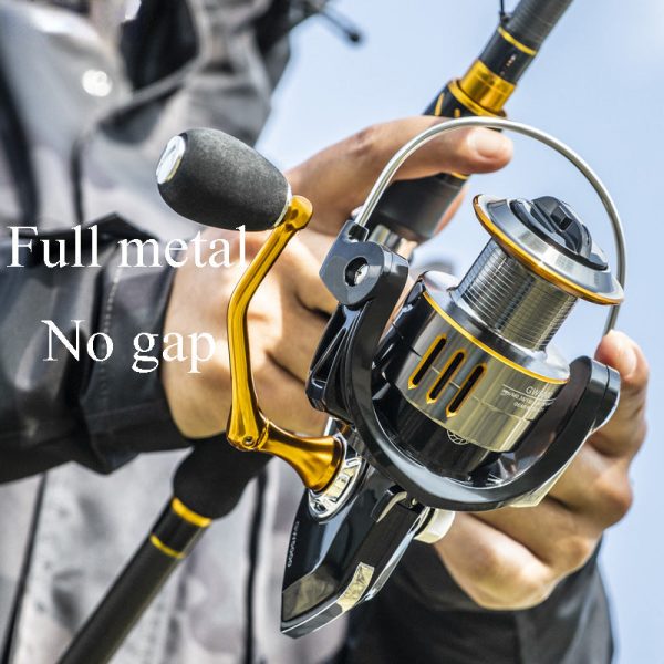 FISHINGHUB  FULL METAL SPOOL SPINNING REEL SALE - Image 2