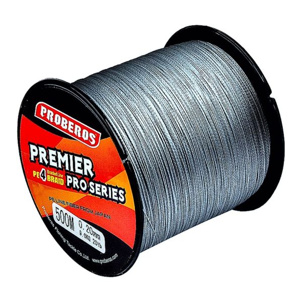 FISHINGHUB- 4 stand Multifilament PE Line Braided Fishing Line - Image 3