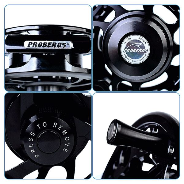 Large Arbor Fly Fishing Reel -CNC Machined Die Casting Aluminum for 5/7, 7/9, 9/10 WT. - Image 9