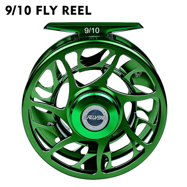 3+1 BB Fly Fishing Wheel  CNC Machine Cut Large Arbor Die Casting Aluminum - Image 12