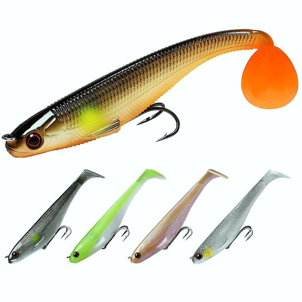 Shad Swimbait Paddle Tail Fishing Lure for Bass - Image 4