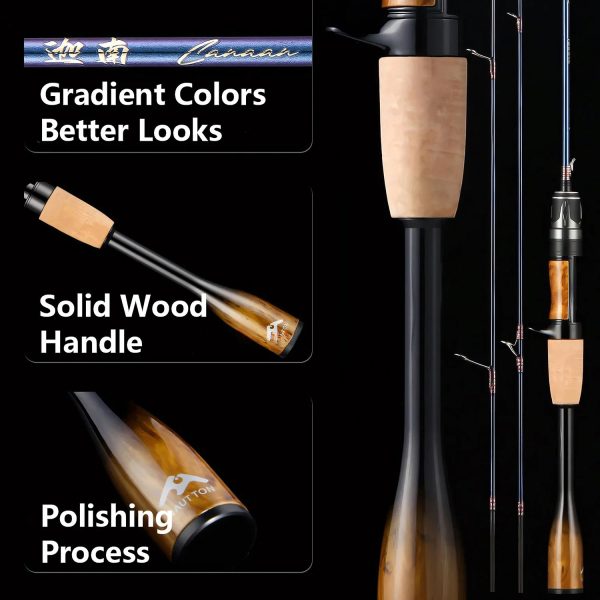 FUJI Guide Rings UL Ultralight Carbon Fiber Lure Rod,Spinning / Casting Rod - Image 3