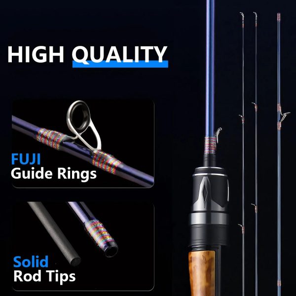 FUJI Guide Rings UL Ultralight Carbon Fiber Lure Rod,Spinning / Casting Rod - Image 2