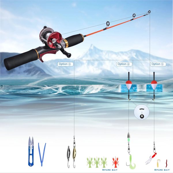 Ice Fishing Rod and Reel Combos with Complete Kits - Image 4
