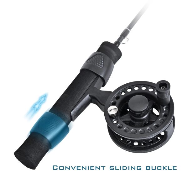 Mini Ice Fishing Rod Portable Carbon Fiber  Winter Fishing Rod - Image 3