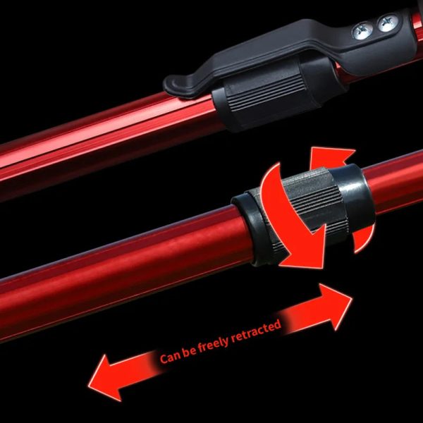 90cm Foldable Fishing Portable Handle Net - Image 5