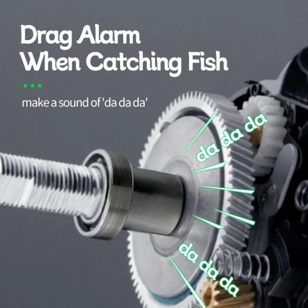 FISHINGHUB AS2000 METAL SPOOL BAITCASTING REEL - Image 2