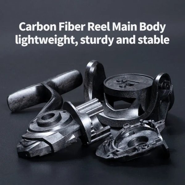 FISHINGHUB KINGSNAKE SPINNING REEL CARBON FIBER WATERPROOF BODY REEL - Image 5