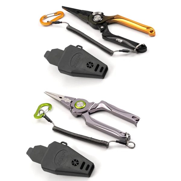 Foldable Aluminum Alloy Multifunctional Fishing Pliers Grip Set - Image 5
