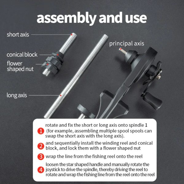Lightweight Fishing Line Winder Spooler - Image 4