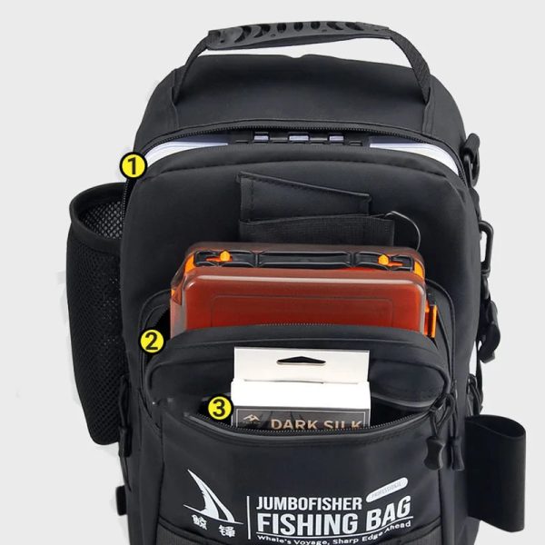 Multifunctional fishing lure  Large Capacity Fishing backpack - Image 4