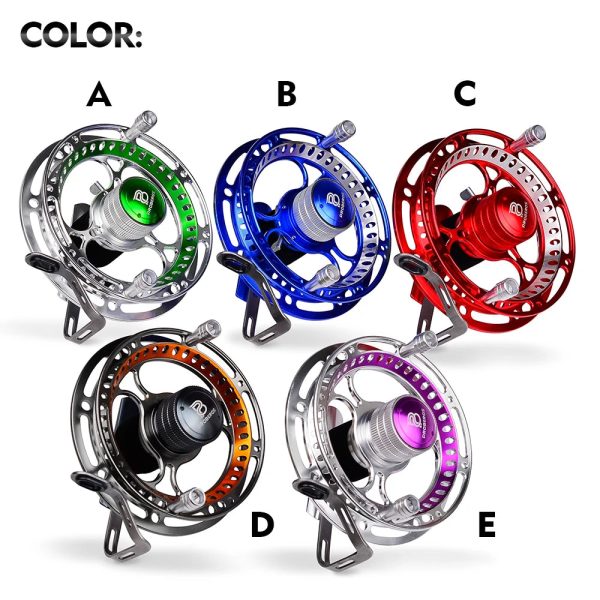 Aluminum 2+1 Ball Bearings  Fly Fishing Wheel - Image 4