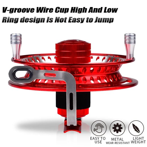 Aluminum 2+1 Ball Bearings  Fly Fishing Wheel - Image 6