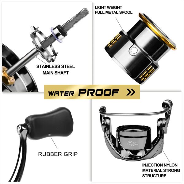 TS SPINNING REELS FRESHWATER FISHING REEL SALE - Image 6
