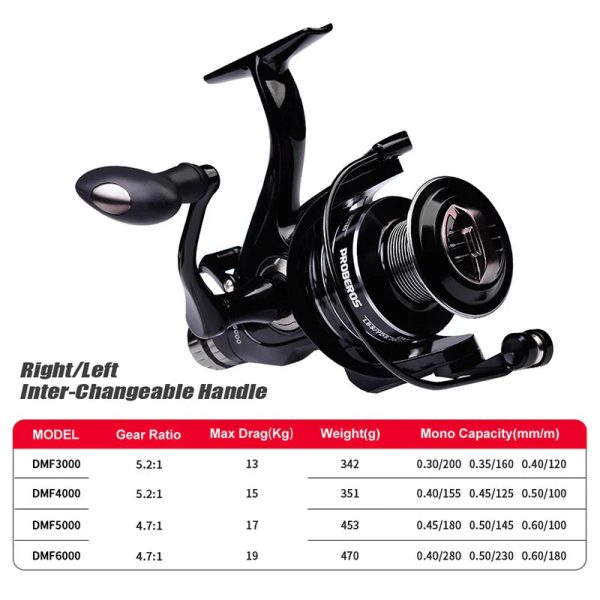 DMF SPINNING REELS FRESHWATER FISHING REEL - Image 2