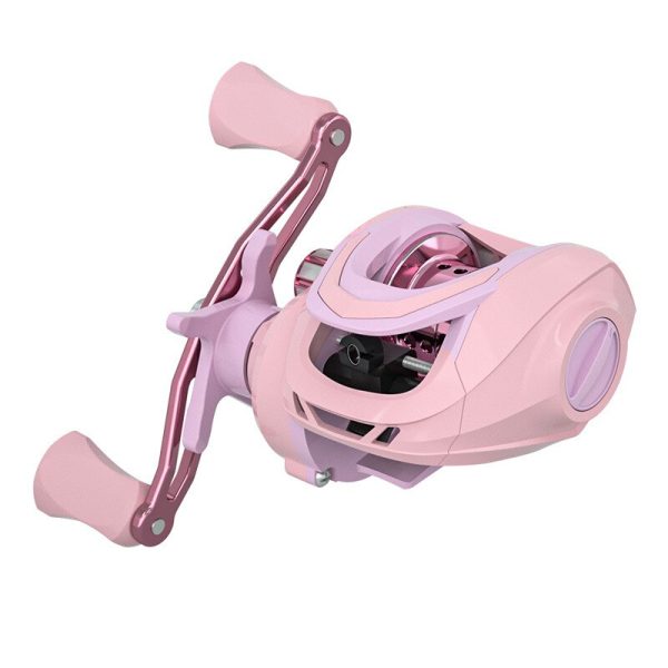 New Pink 3+1BB Magnetic Brake System Baitcasting Fishing Reel - Image 11