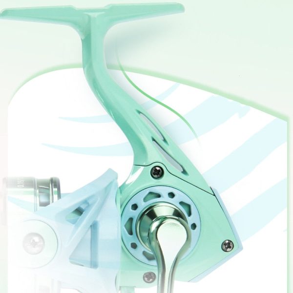 Ultra Light Spinning Reel with Double Handle, 5.2:1 Gear Ratio - Image 6