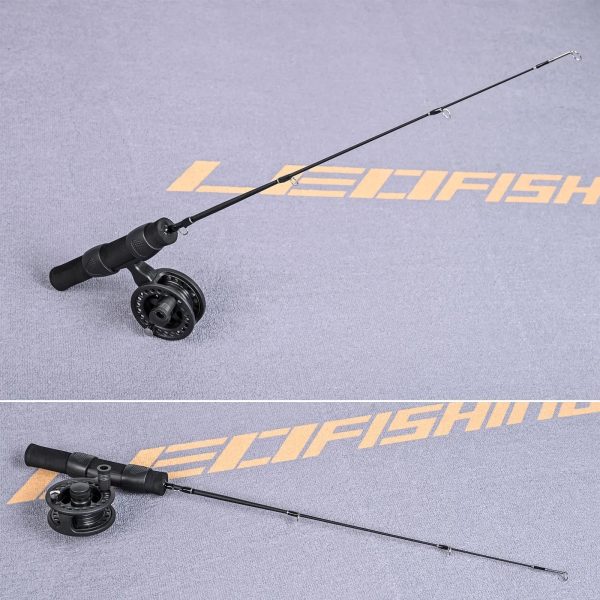 Mini Ice Fishing Rod Portable Carbon Fiber  Winter Fishing Rod - Image 9