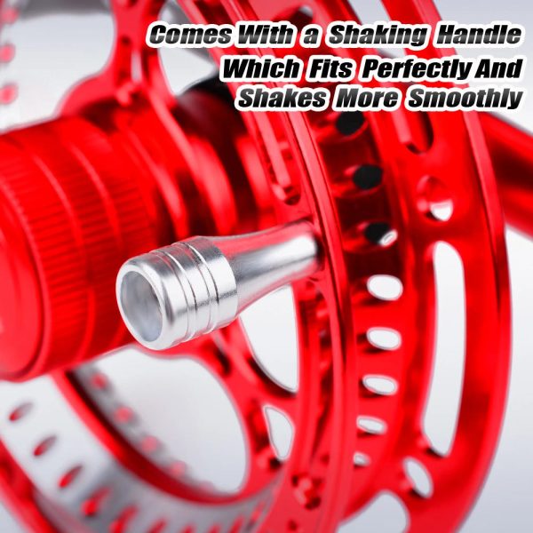 Aluminum 2+1 Ball Bearings  Fly Fishing Wheel - Image 10