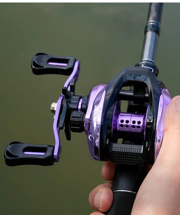 FISHINGHUB AS2000 METAL SPOOL BAITCASTING REEL - Image 7