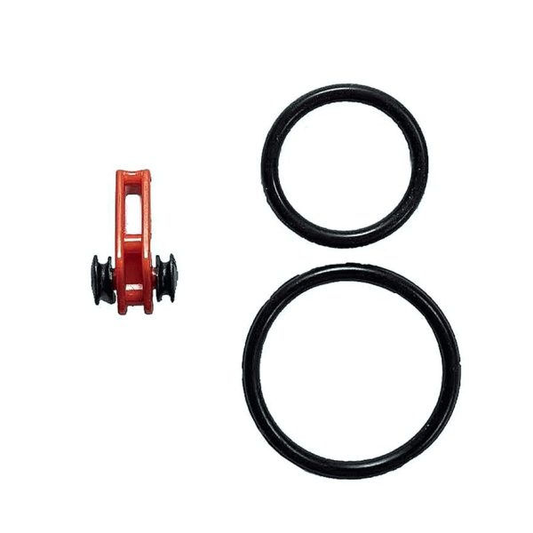 10 Pieces Fishing Rod Hook Holder Fishing Lure Bait Keeper with 2 Size Elastic Rubber Rings for Fishing Tackle Worm Saltwater - Image 2