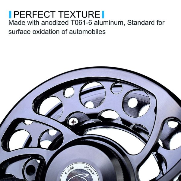 Large Arbor Fly Fishing Reel -CNC Machined Die Casting Aluminum for 5/7, 7/9, 9/10 WT. - Image 8