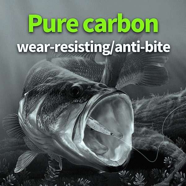 FISHINGHUB- Pure Carbon Fishing Line  Sinking Line Carbon Fiber Line - Image 6
