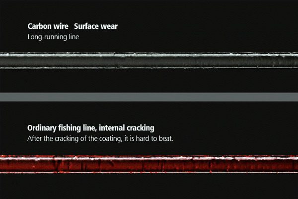 FISHINGHUB-50m 100% Fluorocarbon Carbon Fiber Fishing Line - Image 8