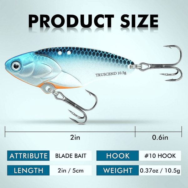 Vibe Lure Blade Bait Metal Fishing Lure - Image 4