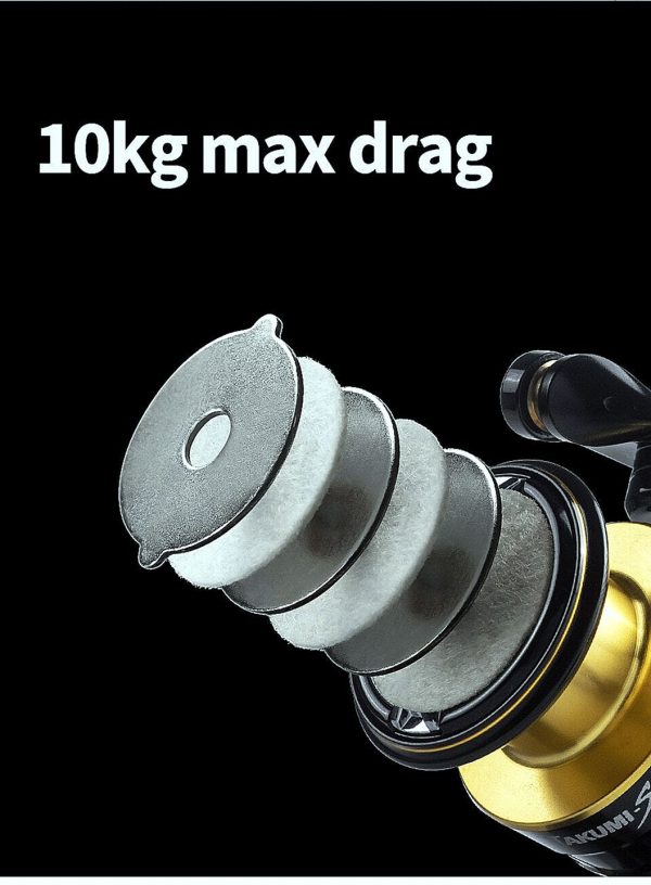 FISHINGHUB- New Spinning Reel  For Fshing Goods Accessories Spinning For Fishing - Image 8