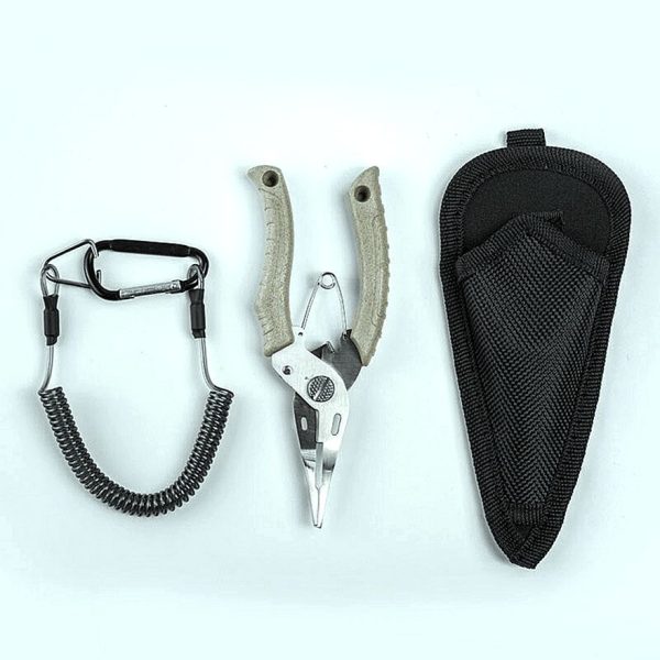 FISHINGHUB- Stainless Steel Multifunctional Fishing Pliers Tackle Grip Split Ring Pliers - Image 13