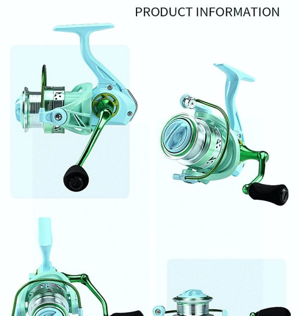 New Macaron Color Spinning Reel - Image 4
