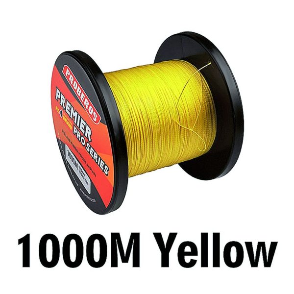 FISHINGHUB- 4 stand Multifilament PE Line Braided Fishing Line - Image 18