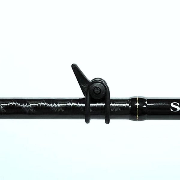 10 Pieces Fishing Rod Hook Holder Fishing Lure Bait Keeper with 2 Size Elastic Rubber Rings for Fishing Tackle Worm Saltwater - Image 4