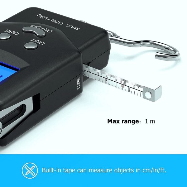 110lb/50kg Electronic Balance Digital Fishing Postal - Image 5