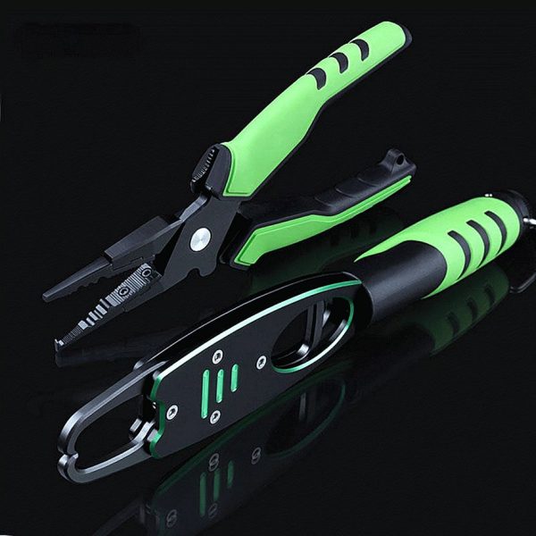 FISHINGHUB- Aluminum Alloy Fishing Pliers Grip Set Split Ring Cutters - Image 2