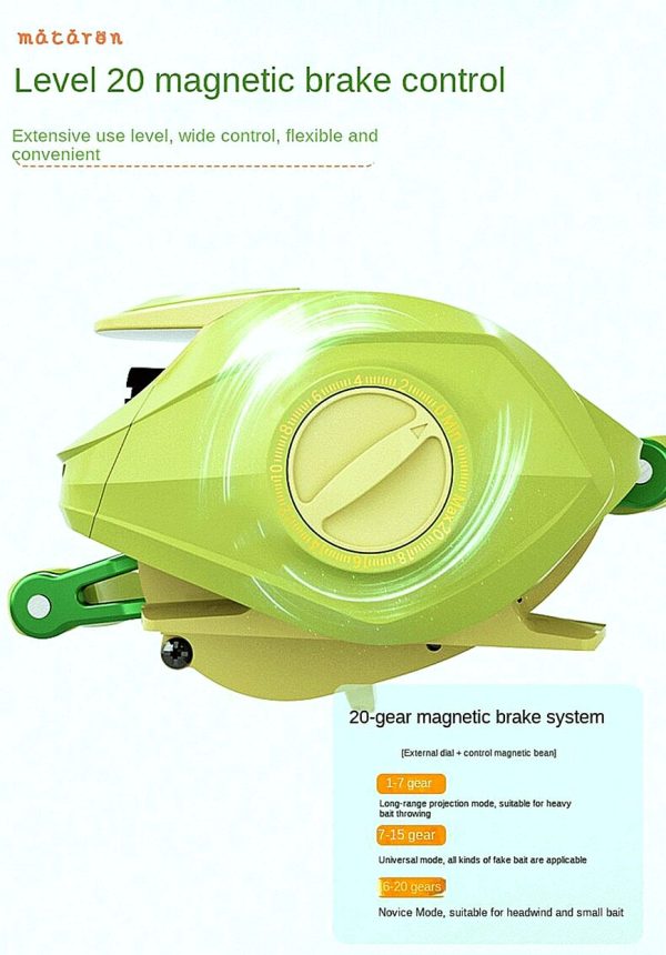 Full Metal Wheel with Micro-object Casting Reel - Image 9