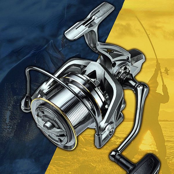 FISHINGHUB Big Fishing Reel  Spinning Reel Drag  Powerful Reel - Image 2