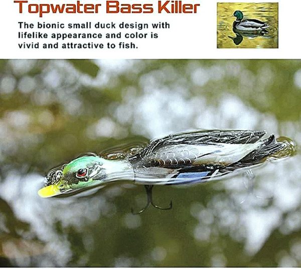 Topwater Duck Fishing Lure for Bass - Image 6