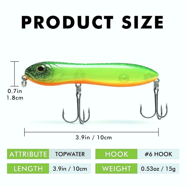 Topwater Snakehead Pencil Fishing Lure - Image 7
