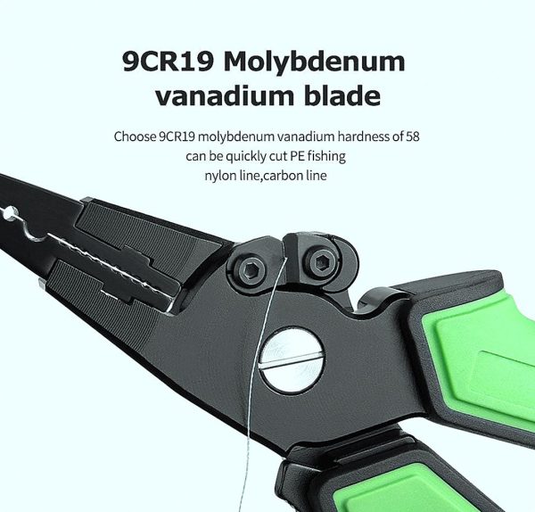 FISHINGHUB- Aluminum Alloy Fishing Pliers Grip Set Split Ring Cutters - Image 11