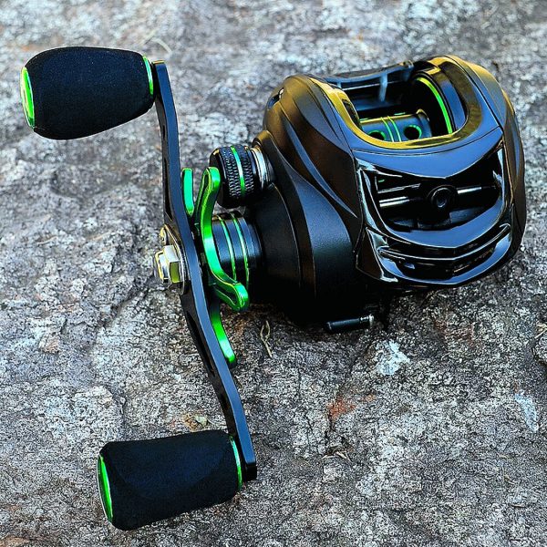 FISHINGHUB-Baitcast Reel 7.2:1 Fishing 3+1 Ball Bearings - Image 6
