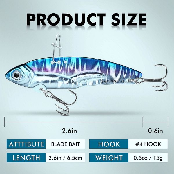Blade Bait Vibe Lure Metal Fishing Lure - Image 10