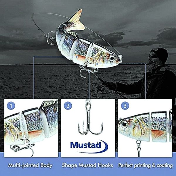 Slow Sinking Multi Jointed Swimbait - Image 6